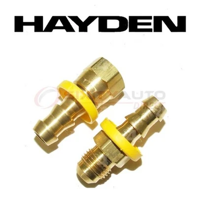 Hayden Oil Cooler Line Connector for 1999-2002 Dodge Ram 1500 - Automatic yx Foto 1 de 4