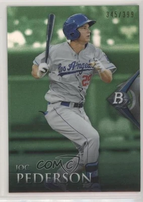 2014 Bowman Platinum Chrome Prospects Emerald /399 Joc Pederson #BPCP19 - Image 1 of 2