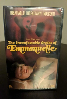 THE INCONFESSABLE ORGIES OF EMMANUELLE SEVERIN DVD JESS FRANCO LESBIAN UNCUT - Image 1 of 3