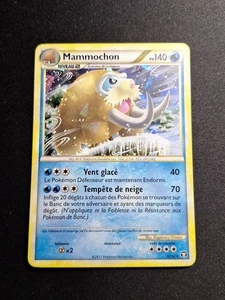 EXC NM Mammochon 5/102 Holo HGSS Triomphe Carte Pokémon FR - Picture 1 of 8