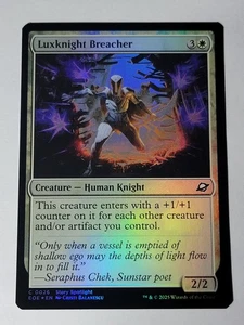Luxknight Breacher Edge of Eternities Foil - Picture 1 of 2