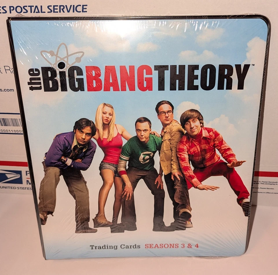 2012 Big Bang Theory Seasons 3-4 Factory Sealed Card Binder w/Exclusive Card - Image 1 of 2