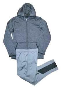 Under Armour Youth XL Loose Fit Full-zip Fleece Hoodie & Pants Outfit - Picture 1 of 9