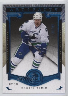 2015-16 Upper Deck Artifacts Sapphire /85 Daniel Sedin #38 HOF - Image 1 of 2