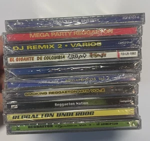 Reggaeton Cd Lot 10 Cds SEALED Dj Remix DMA Dance Music Mexican Spanish Latin - Picture 1 of 8