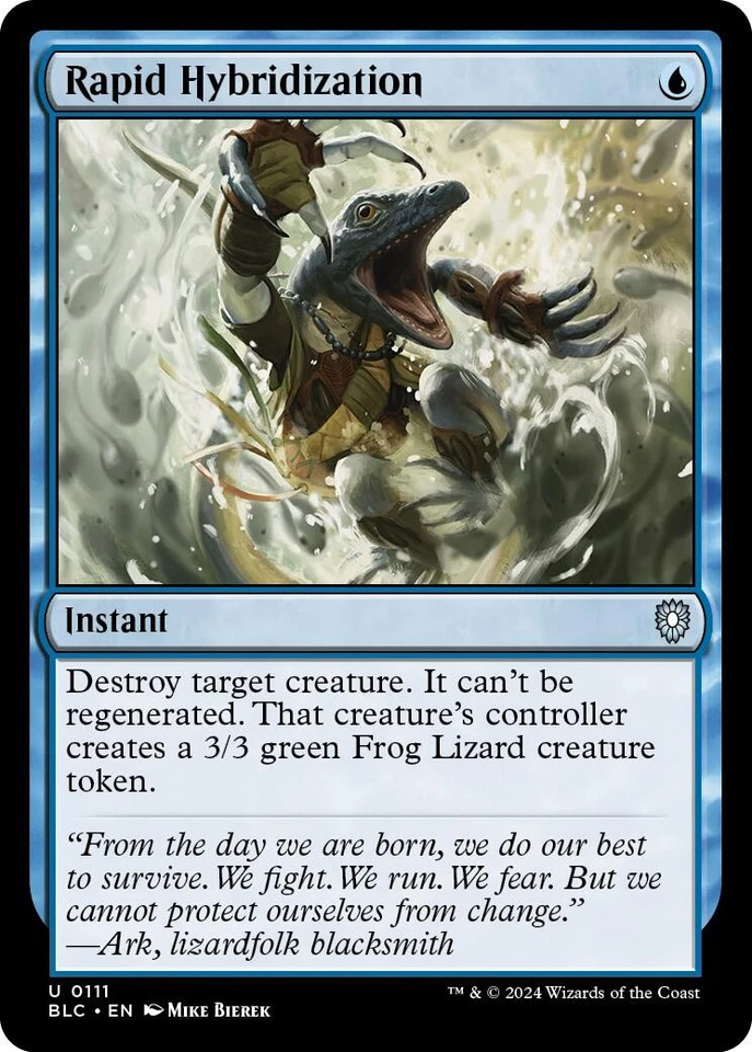 Rapid Hybridization 111 LP Normal Commander: Bloomburrow MTG EN - Image 1 of 1