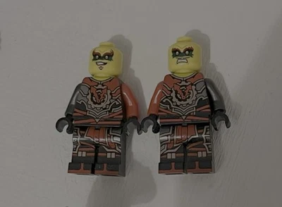Lego Ninjago Serpentine Wars Time Twins Acronix and Krux Official Parts  - Image 1 of 2