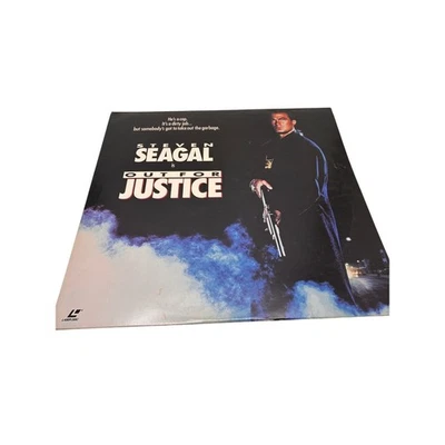 Out for Justice LaserDisc 1991 Action Steven Seagal Warner Home Video Foto 1 de 3