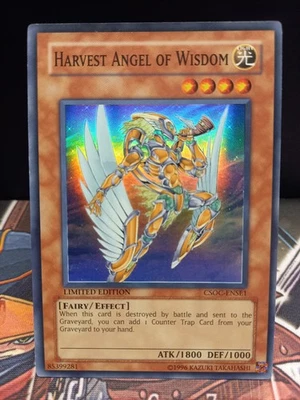 Yugioh HARVEST ANGEL OF WISDOM, CSOC-ENSE1, HOLO - Bild 1 von 2