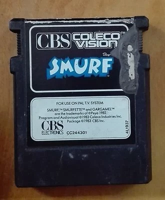 42243 CBS Colecovision - Smurf (Puffi) - 1983 - retrogame - Immagine 1 di 3