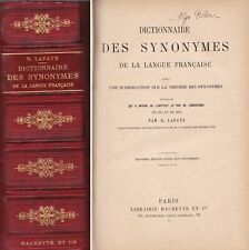 Dictionnaire des synonymes de la langue française 1857