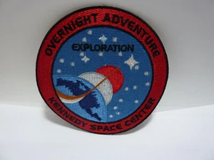 NASA PATCH EXPLORATION Overnight Adventure / Kennedy Space Center - 4" - Picture 1 of 3