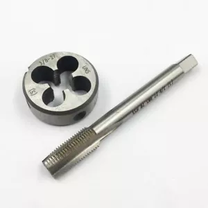 Juego de 3/8" -27TPI Tap and Die HSS Hilo para la Mano Derecha 3/8 - 27UNS Tap 3/8-27 UNS Die - Imagen 1 de 3