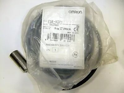 Omron E2E-X5F1 12-24 V DC Inductive Proximity Sensor - Image 1 of 3
