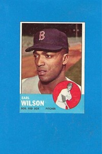 1963 Topps #76 Earl Wilson Red Sox EX