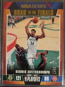 Giannis Antetokounmpo 2019-20 Hoops Road to the Finals #D /2019 Round 1 Game 1 - Picture 1 of 2