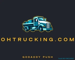 OhTrucking.com two word .com domain name Godaddy 2023-2026 OFFERS! - Picture 1 of 1