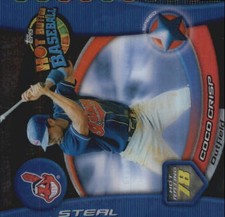 2005 Topps Hot Button Baseball Card #139 Coco Crisp