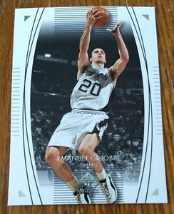 MANU GINOBILI, 2003-04 SP AUTHENTIC #78, SPURS