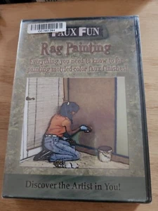 Rag Painting Faux Fun DVD Brand NEW Factory Sealed How To DVD FREE Shipping - Picture 1 of 3