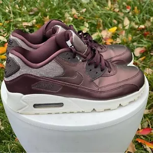 Nike Air Max 90 PRM Shoes Womens 8 Metallic Mahogany Running Sneakers 896497-903 - Picture 1 of 13