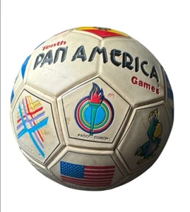Vintage 1987 Pan American Games Soccer Ball - Picture 1 of 4