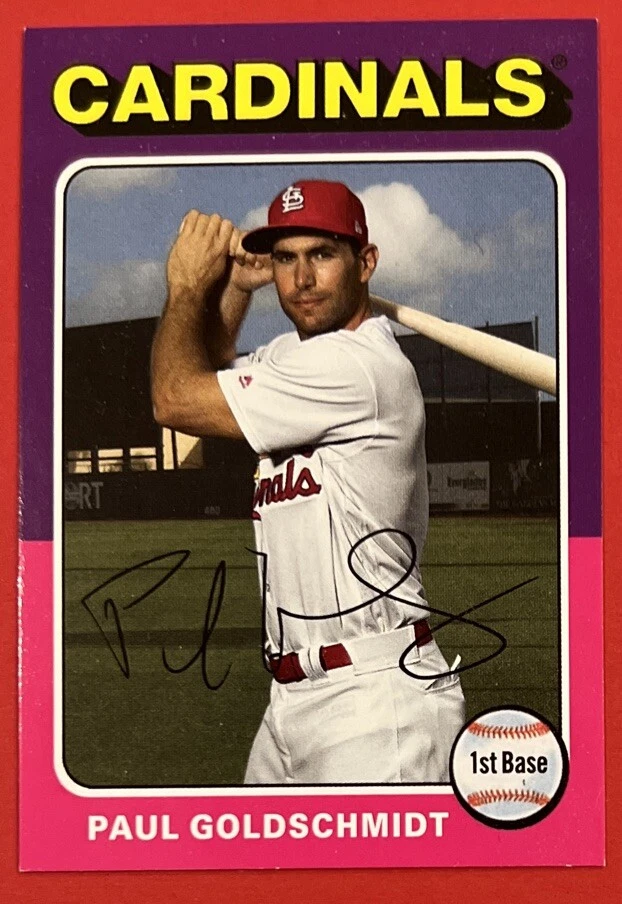 2019 Topps Archives 1975 Topps Mini Paul Goldschmidt #75M-59 Cardinals