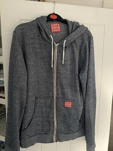 Obey Grey Full Zip Hoodie (Medium) - Picture 1 of 5