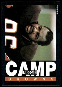 1985 Topps #224 Reggie Camp RC Cleveland Browns - Picture 1 of 2