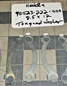 HONDA CA175 90523-222-000 TONGUED WASHER 8.5X12MM 1 QUANTITY OEM FREE SHIPPING - Picture 1 of 1
