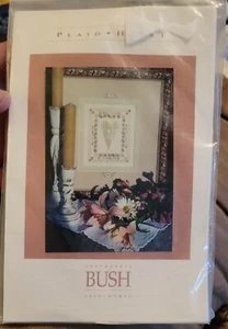 Shepard's Bush Printworks Cross Stitch "Plaid Heart" New In Package - C4 - Picture 1 of 2