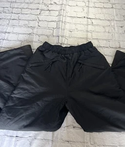 L.L. Bean Snow Ski Pants Youth Unisex Size Large Black - Picture 1 of 6