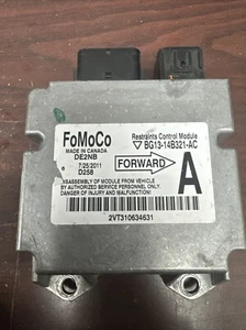 FORD TAURUS SRS CONTROL MODULE  UNIT PN: BG13-14B321-AC  (P) - Picture 1 of 4