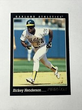 1993 Pinnacle Rickey Henderson