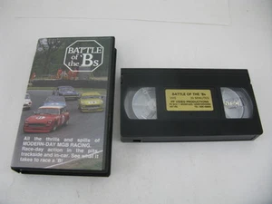 Battle of the B's MGB Race day action in the car, pits and trackside! VHS RARE - Picture 1 of 4