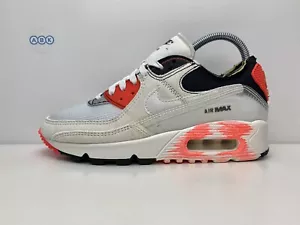 Women’s Nike Air Max 90 III Premium PRM Archetype White Red UK Size 4 EUR 37,5 - Bild 1 von 23