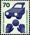 Germany (Frg) 773 (Complete.Issue) Mint/Mnh 1973 Acciden