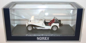 Norev 1/43 Scale Diecast 270212 - Caterham Super Seven 1983 Old English White - Foto 1 di 3