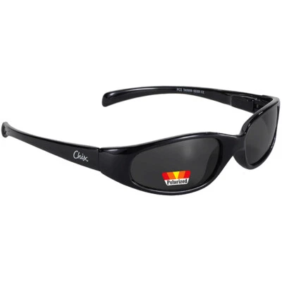 Pacific Coast Chix Heavenly Polarized Motorcycle Sunglasses Black Gloss Frames