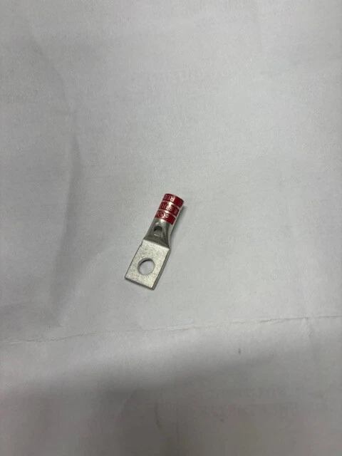  8 AWG FLEX compression Lug 1 Hole #8 to #10 Bolt, std tongue, UL 10 pc lot - Image 1 of 2