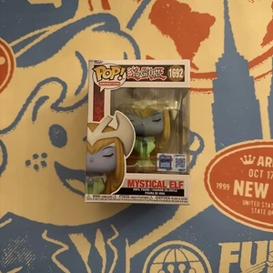 MYSTICAL ELF FUNKO POP IN HAND NEW YORK COMIC CON AUFKLEBER MIT SCHUTZ - Bild 1 von 6