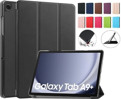 For Samsung Galaxy Tab A9 Plus 11-inch (2023) Leather Smart Cover Tablet Case - Image 1 of 2