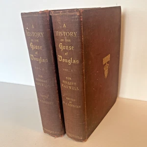 A History of the House of Douglas 1902 Maxwell 2 Vol Set Scottish Nobility - Bild 1 von 24