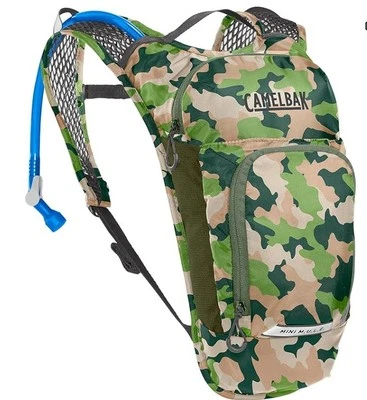 CamelBak Mini M.U.L.E. Kids Hydration Backpack, 50 oz - Camo