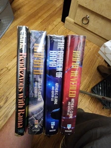 The Rama series 4 book set by Arthur C. Clarke Hardcover book club edition - Picture 1 of 10