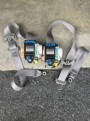 Cinturones de seguridad delanteros lado conductor y pasajero Toyota 4Runner-2003-2009 color gris Foto 1 de 2