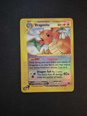 Dragonite 43/165 - Reverse Holo Rare - Expedition Base Set E-Series - Image 1 of 4