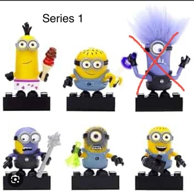 Minions Mega Blok - Blind Bags Series 1, 3, 5 & 10 - Image 1 of 4