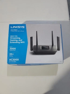  Linksys MR9000 – Tri-Band Mesh WiFi 5 Router AC3000, 3.0 Gbps, 25+ Devices, - Image 1 of 4