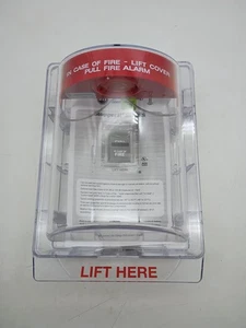 Cubierta de estación de tracción STI STI-1100 Stopper II con bocina montaje empotrado estuche de alarma contra incendios - Imagen 1 de 8